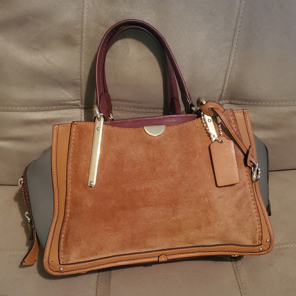 Coach Dreamer Colorblock Satchel